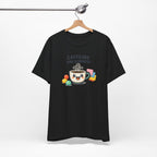 Caffeine and Kindness T-Shirt - Casual Coffee Graphic Tee