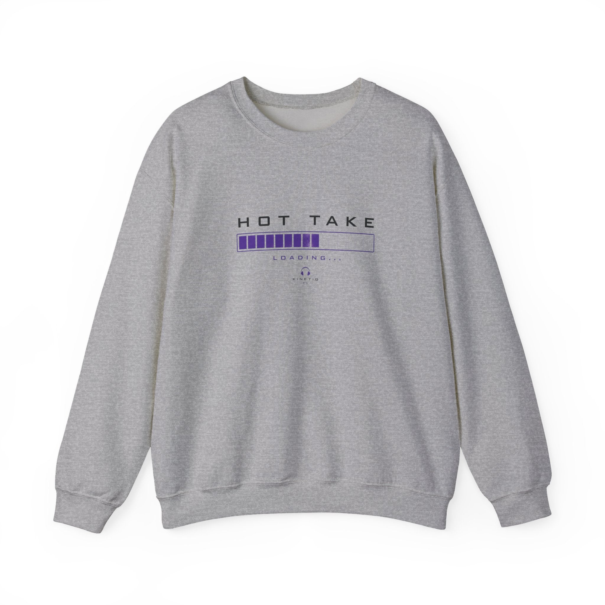 Hot Take Central Hot Take Loading Crewneck Sweatshirt