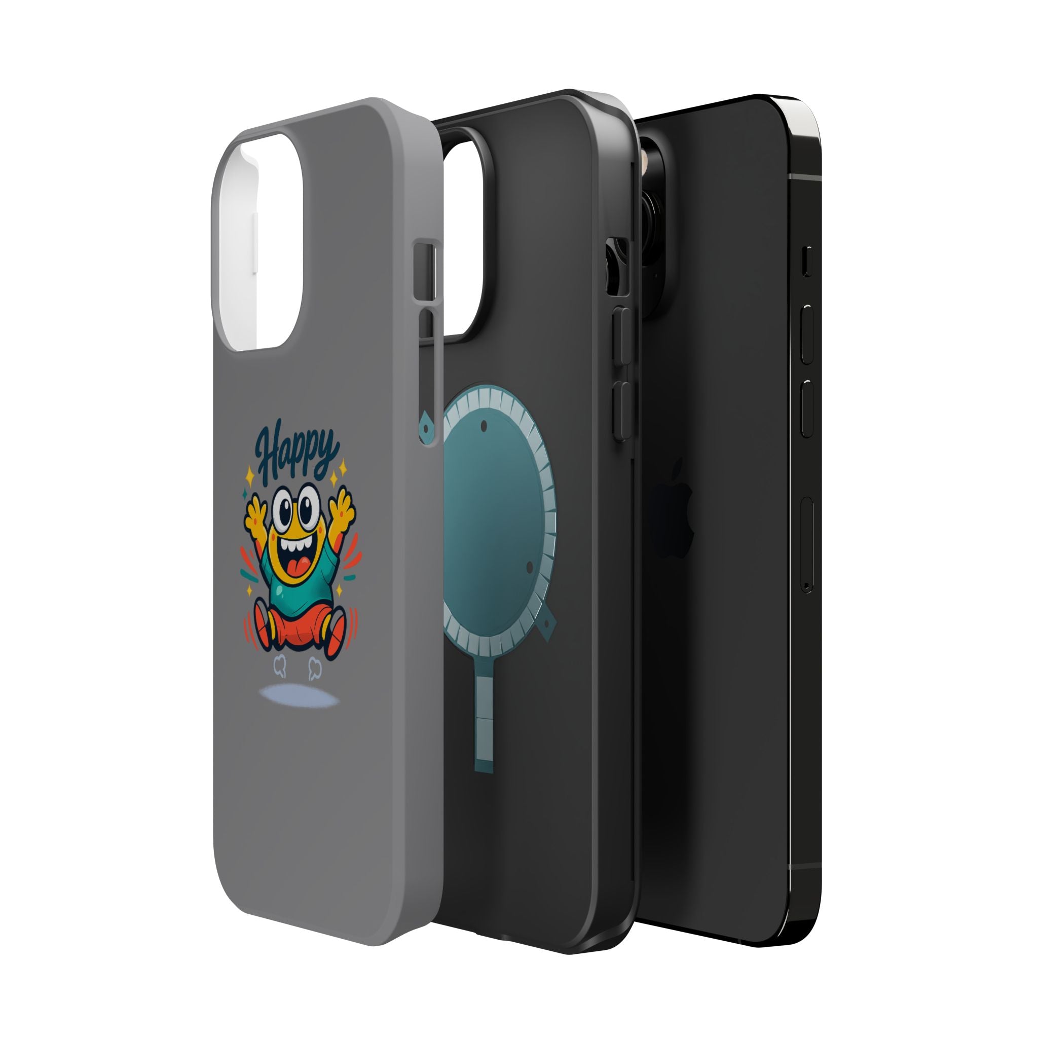 Happy Monster Magnetic Impact-Resistant Phone Case
