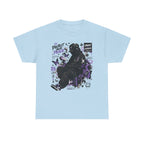 Peacekeeper Anime Graphic Tee — Purple Aesthetic Streetwear