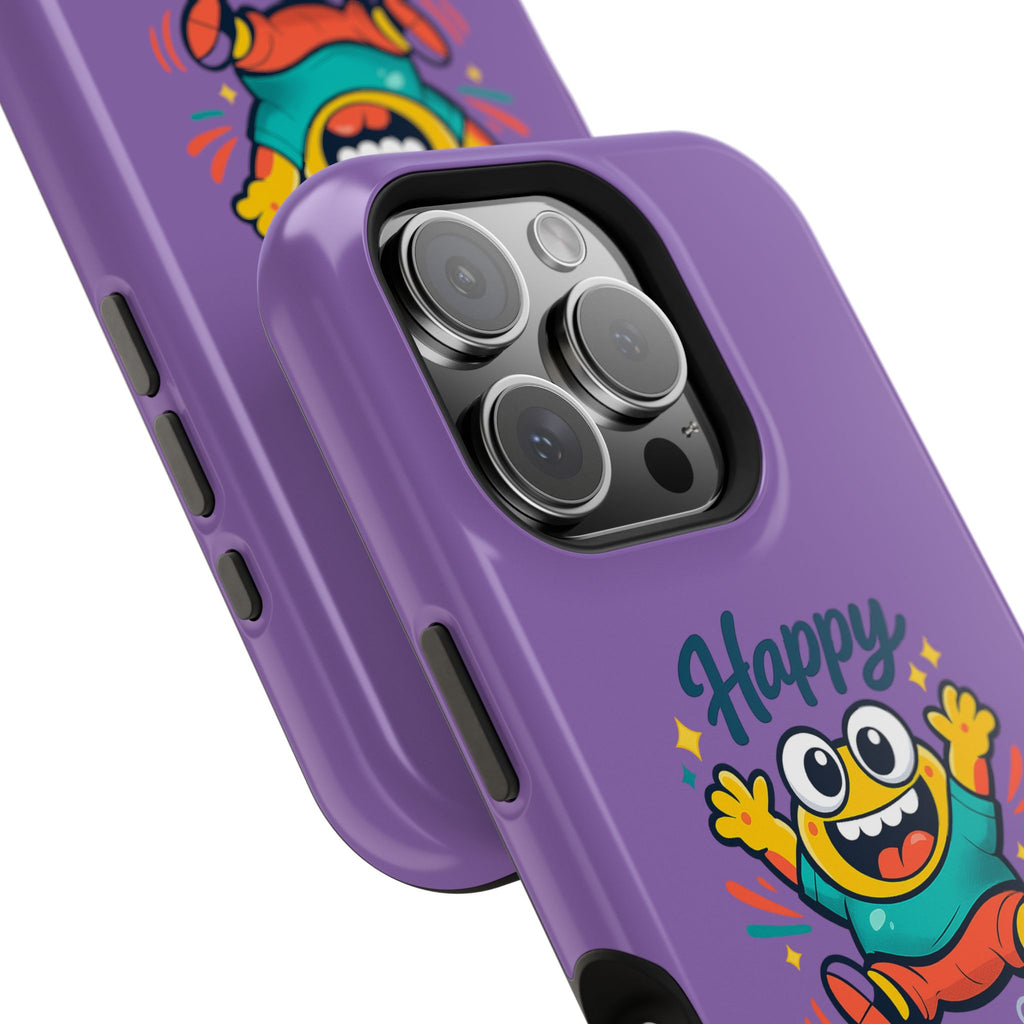 Happy Monster Magnetic Impact-Resistant Phone Case
