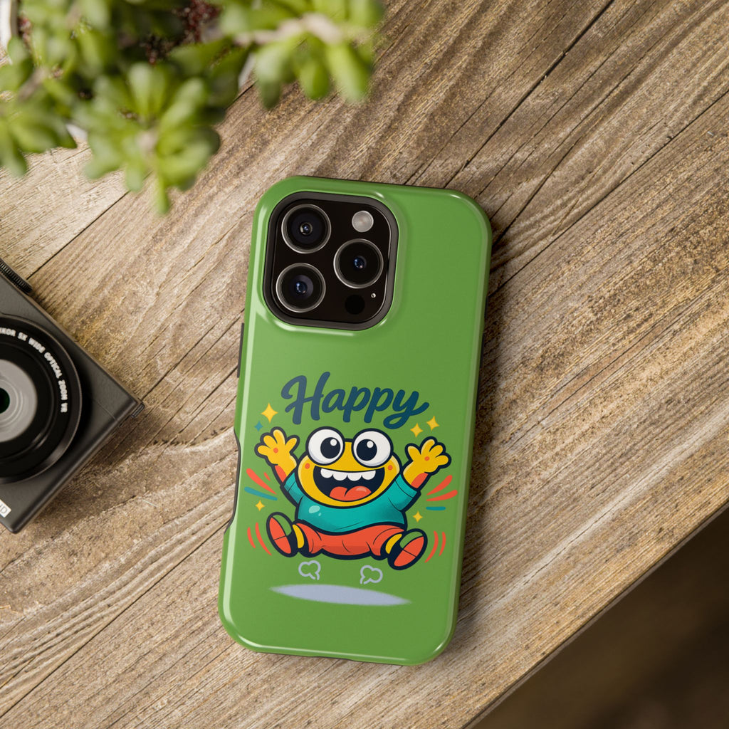 Happy Monster Magnetic Impact-Resistant Phone Case