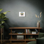 Happy Blob Cartoon Canvas | Bold Cartoon, Thick Outline, Kawaii Minimal