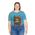 T-Shirt — 'One Game One World' Gamer Graphic Tee