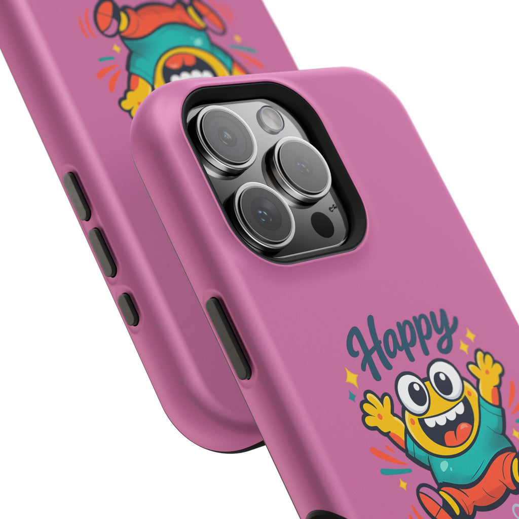 Happy Monster Magnetic Impact-Resistant Phone Case