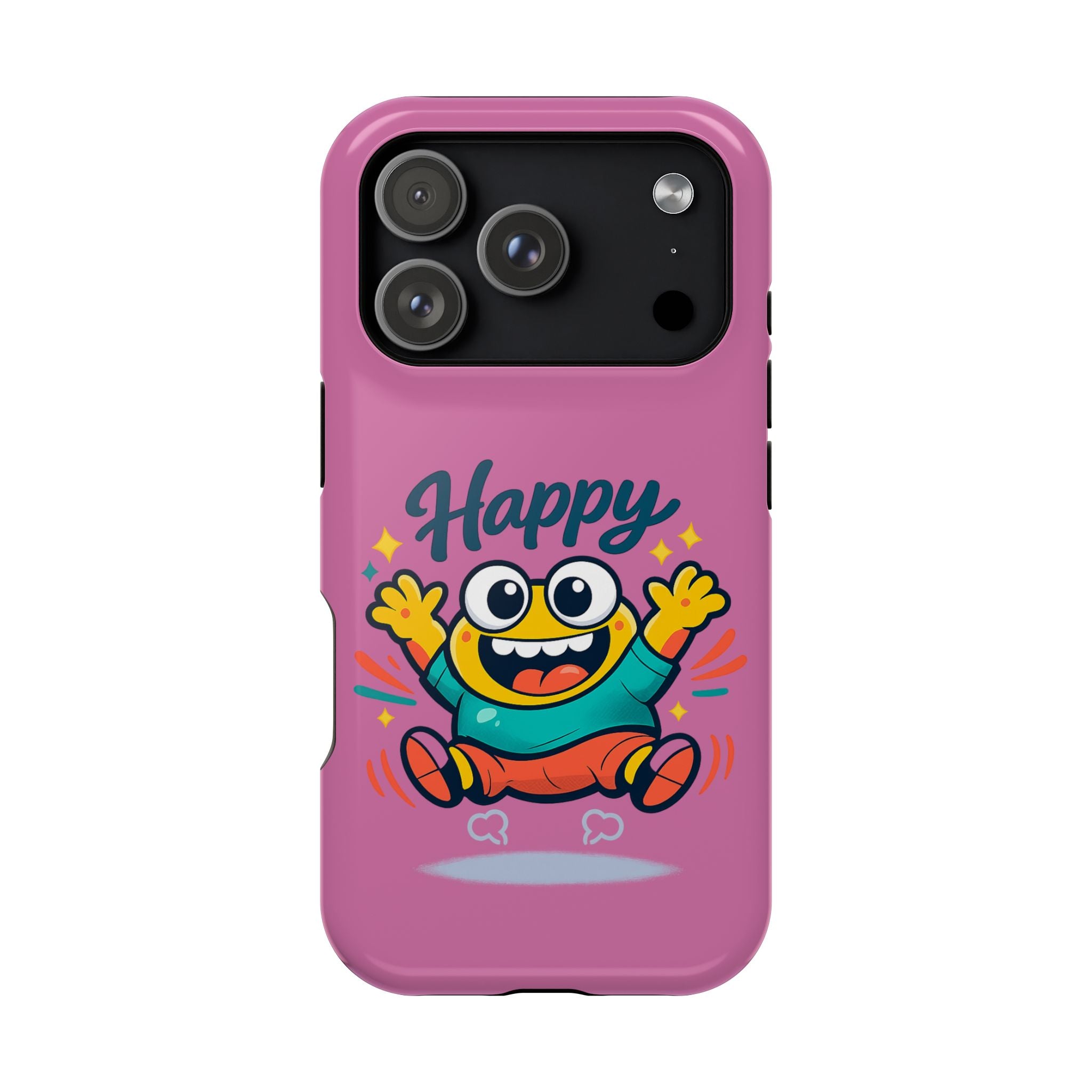 Happy Monster Magnetic Impact-Resistant Phone Case