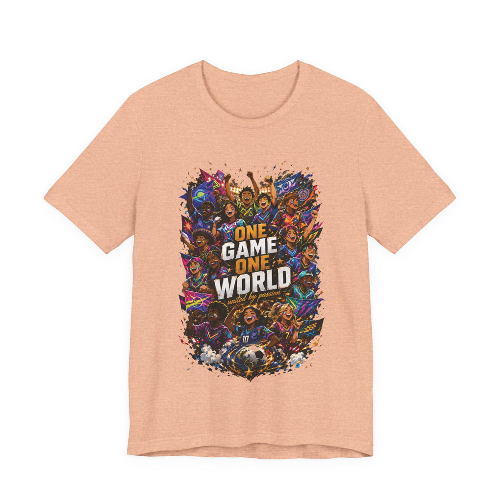 One Game One World Gamer Graphic T Shirt