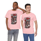 No Risk No Glory Soccer T-Shirt — Dynamic Football Player Graphic Tee