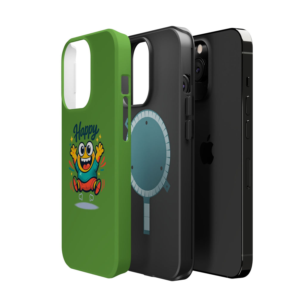 Happy Monster Magnetic Impact-Resistant Phone Case