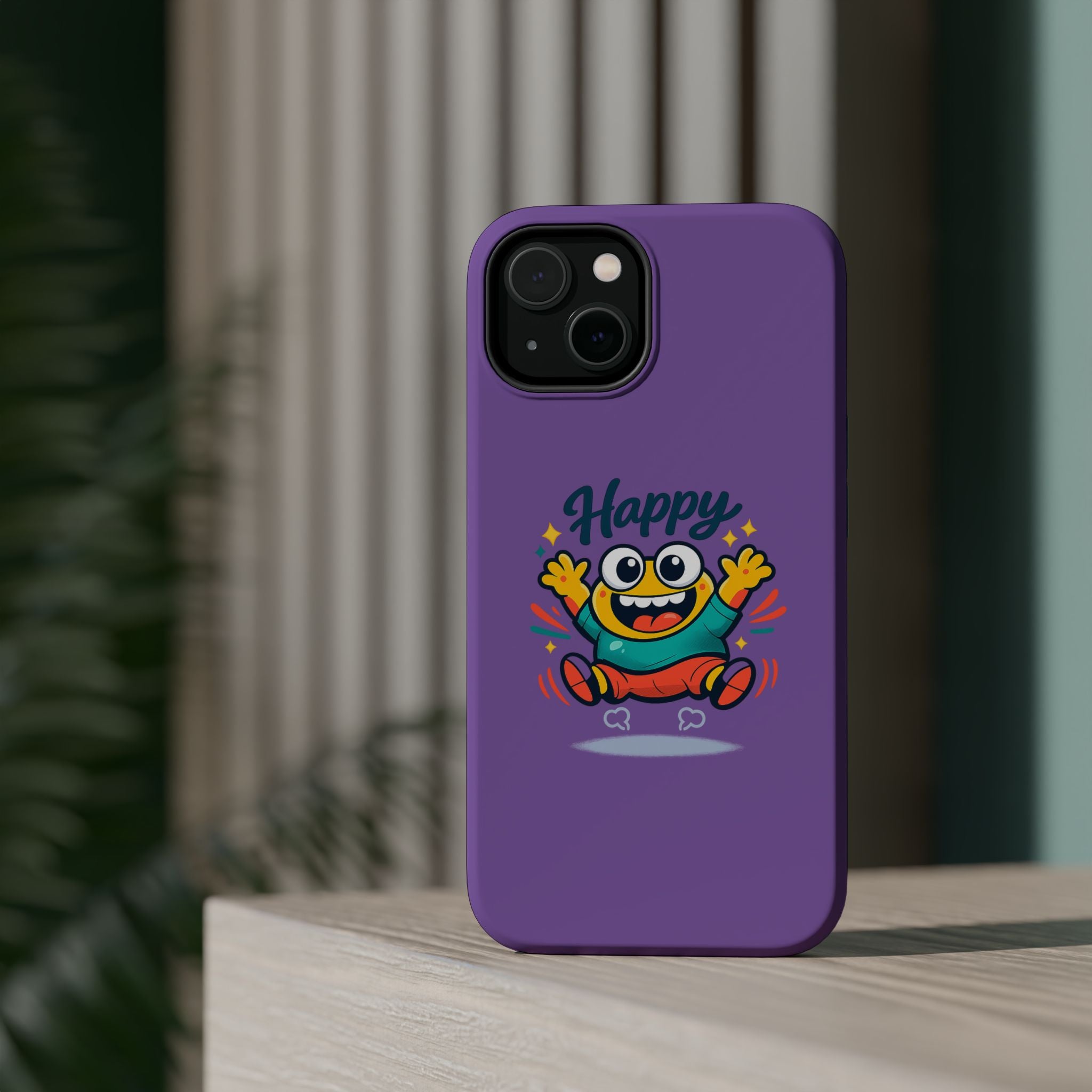 Happy Monster Magnetic Impact-Resistant Phone Case