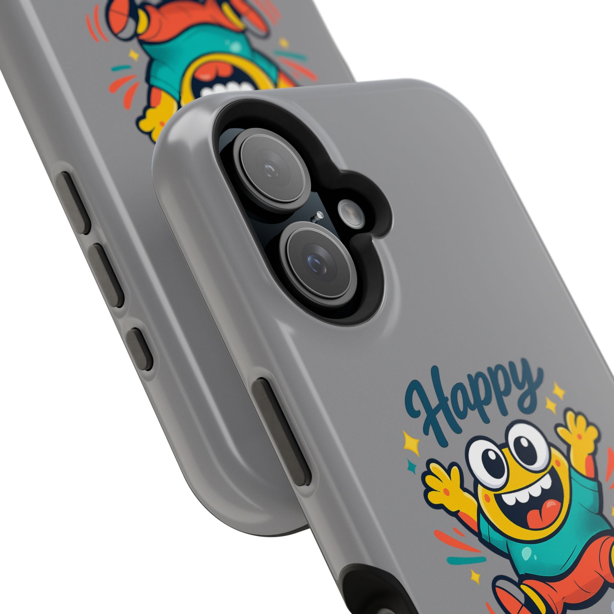 Happy Monster Magnetic Impact-Resistant Phone Case
