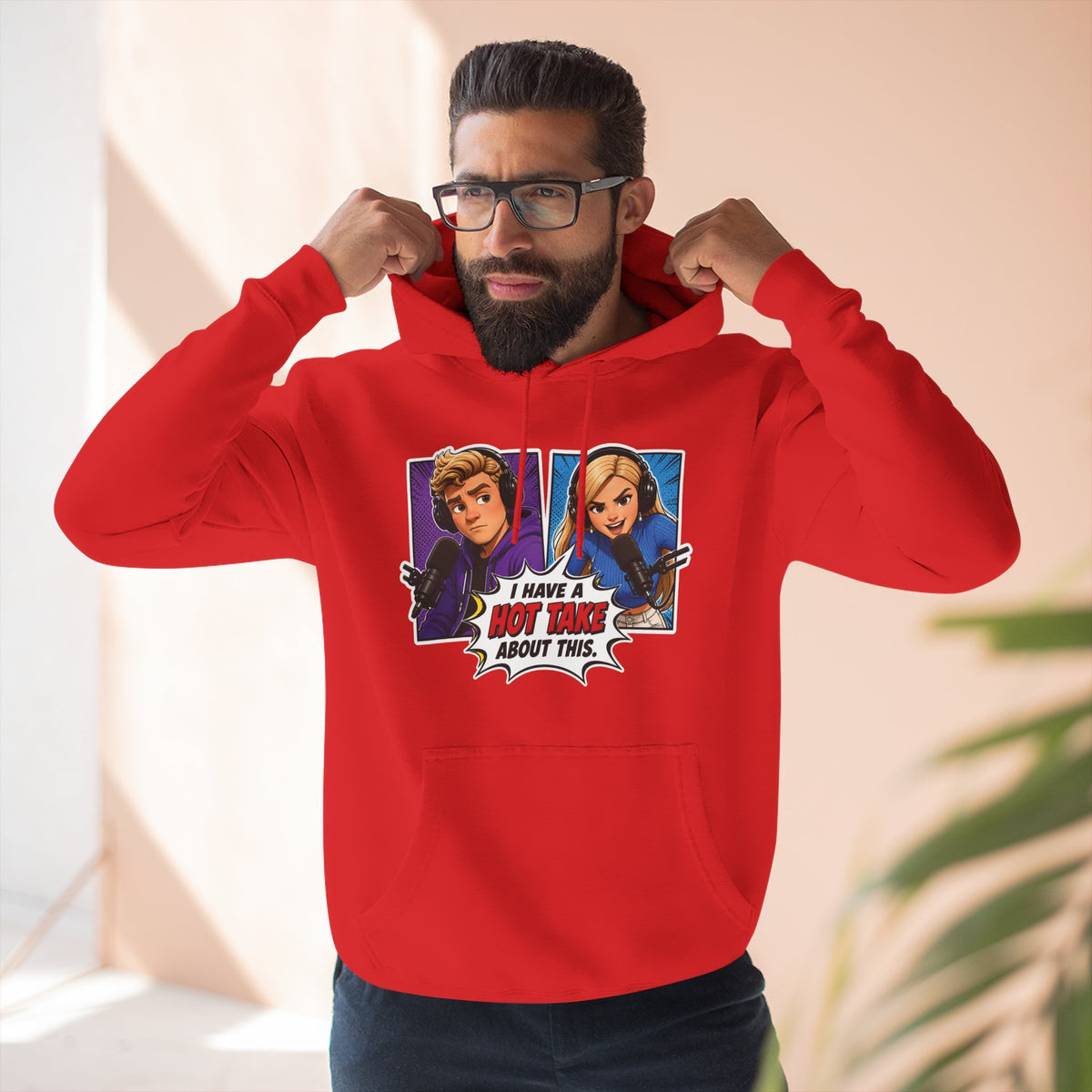 Hot Take Central Jake and Emma I Have a Hot Take Hoodie