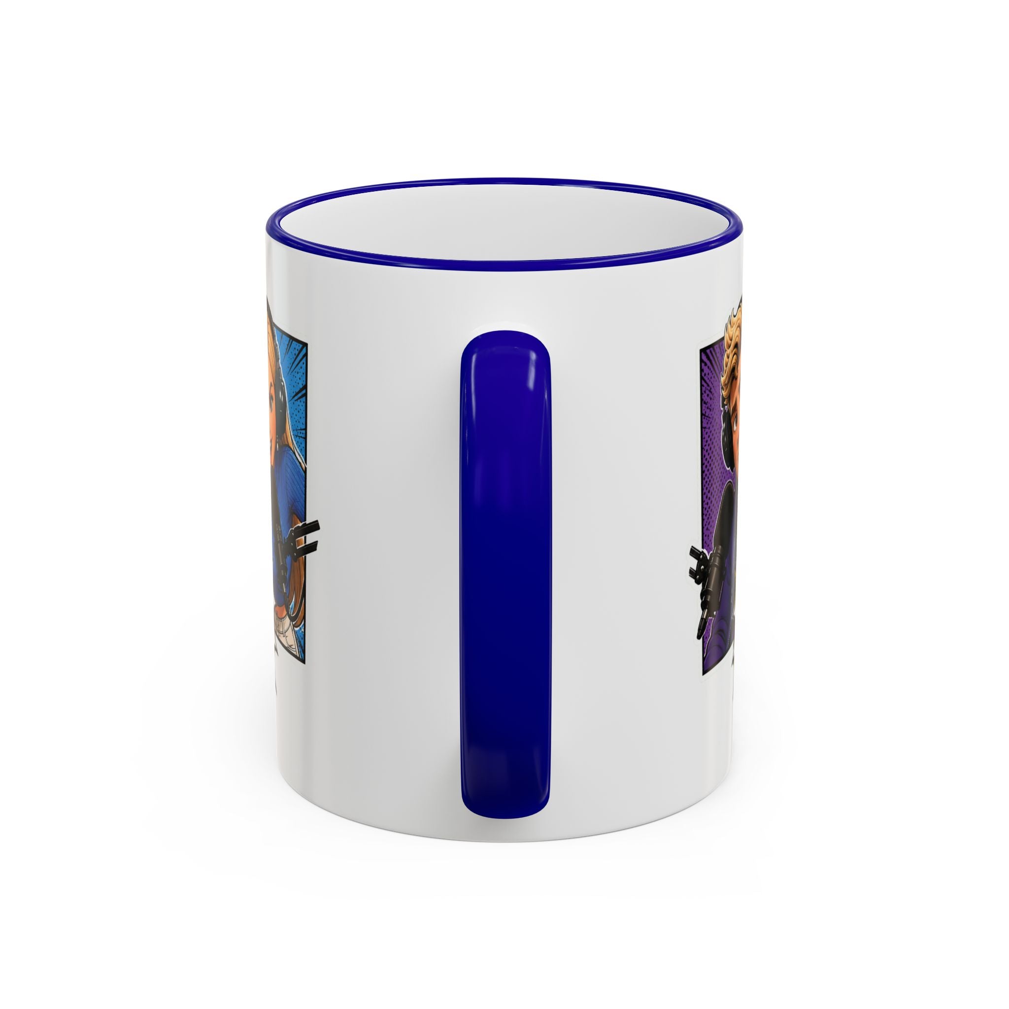 Jake And Emma Hot Take Accent Rim Mug – I Have A Hot Take About This Comic Coffee Cup (11oz/15oz)