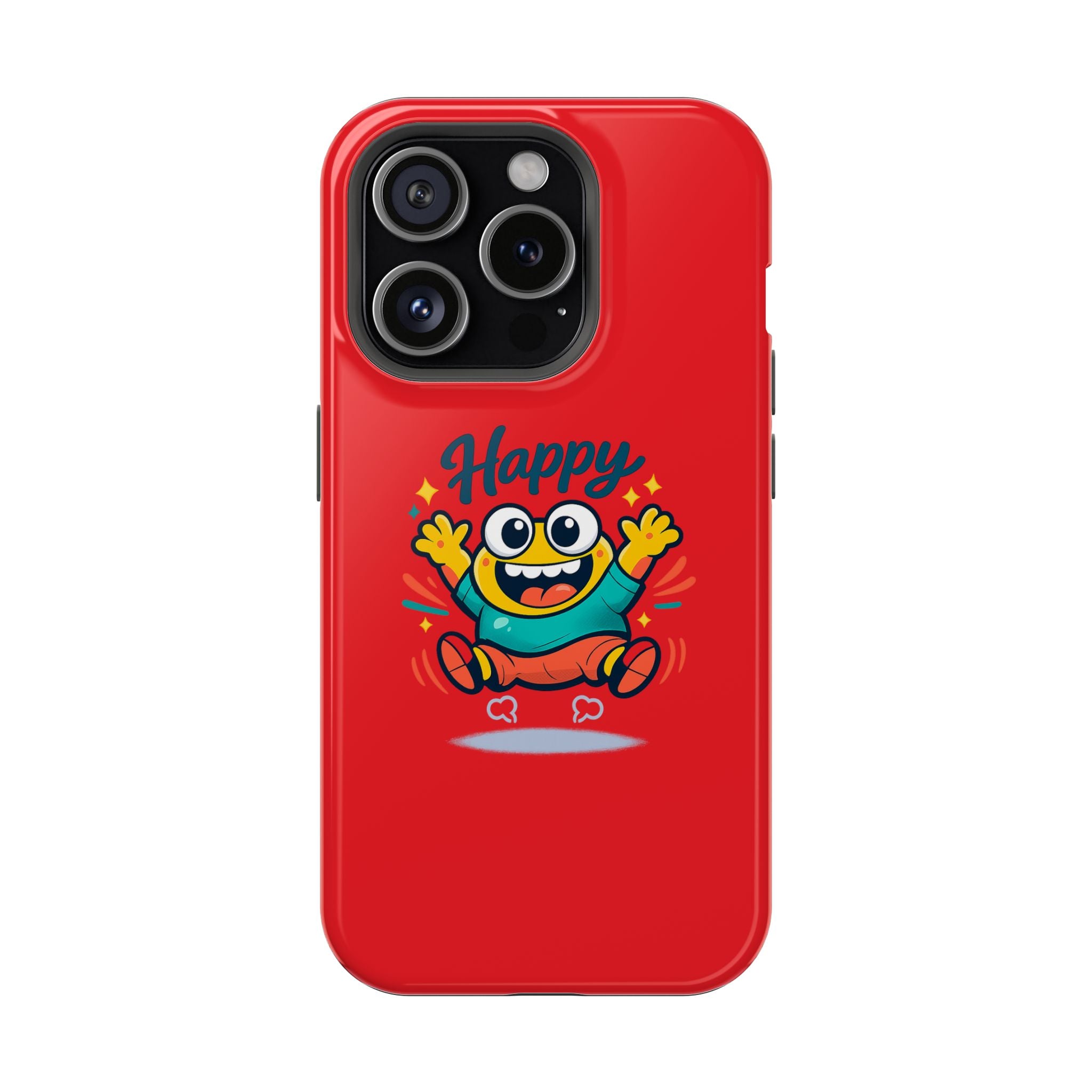 Happy Monster Magnetic Impact-Resistant Phone Case