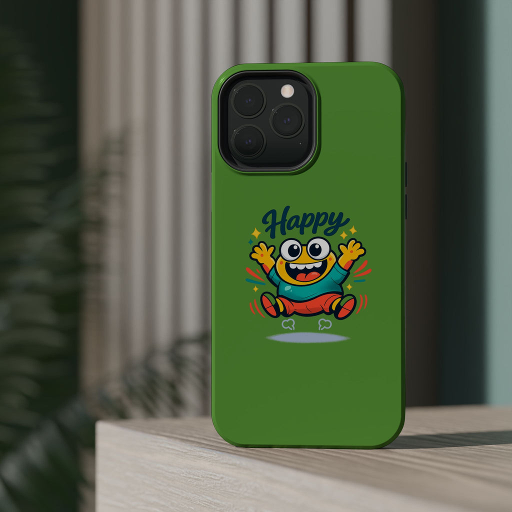 Happy Monster Magnetic Impact-Resistant Phone Case