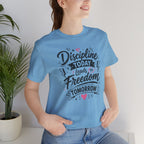 Discipline Today Leads to Freedom Tomorrow Tee — Motivational Fitness T-Shirt