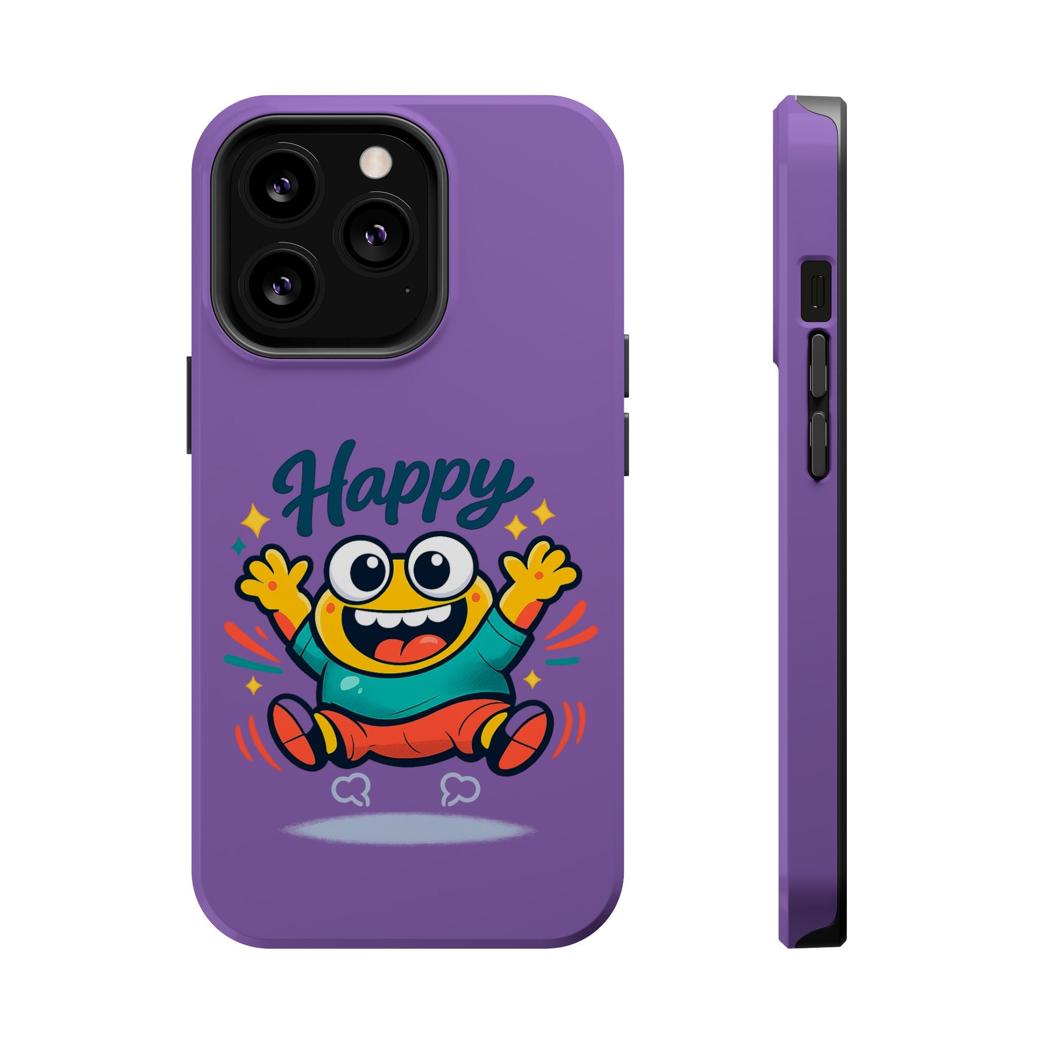Happy Monster Magnetic Impact-Resistant Phone Case