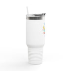 Happy Monster 40oz Insulated Travel Mug