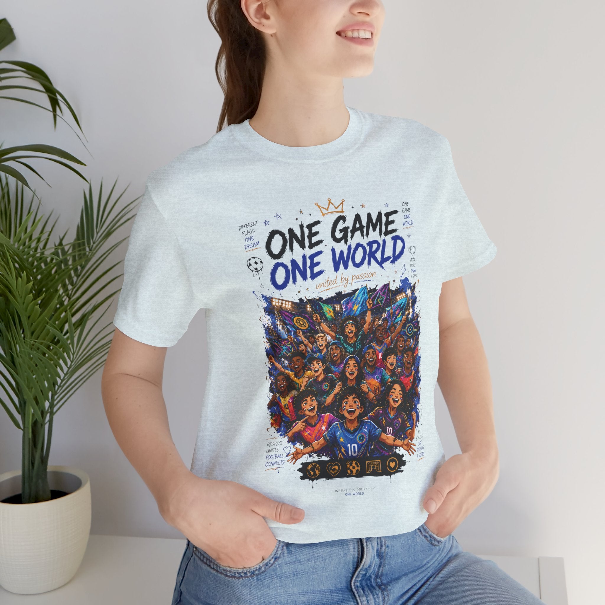 One Game One World Soccer T-Shirt