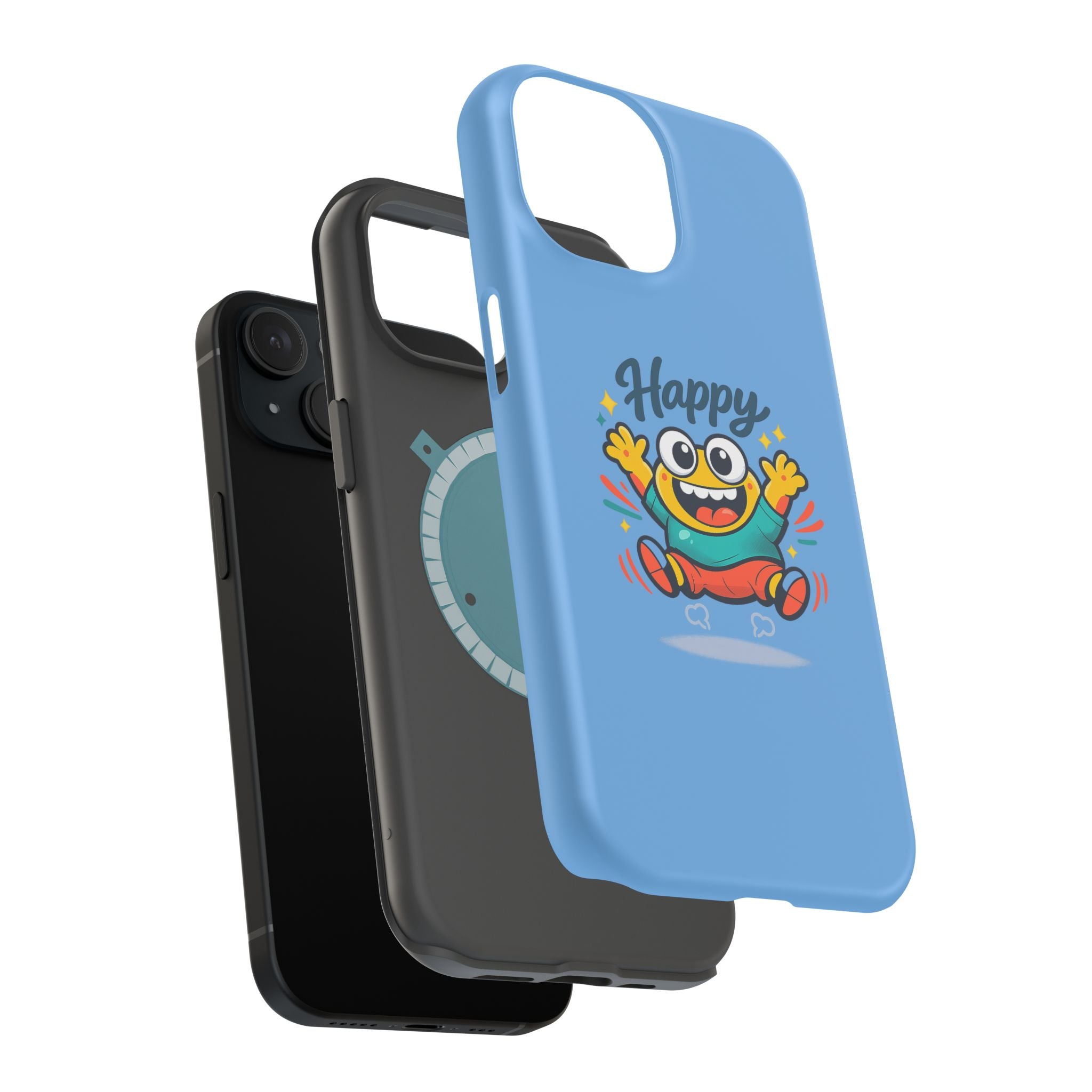 Happy Monster Magnetic Impact-Resistant Phone Case
