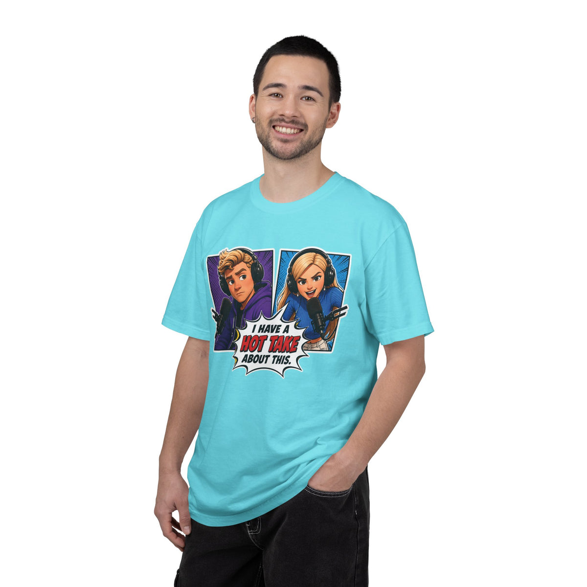 Hot Take Central I Have a Hot Take About This Podcast T Shirt