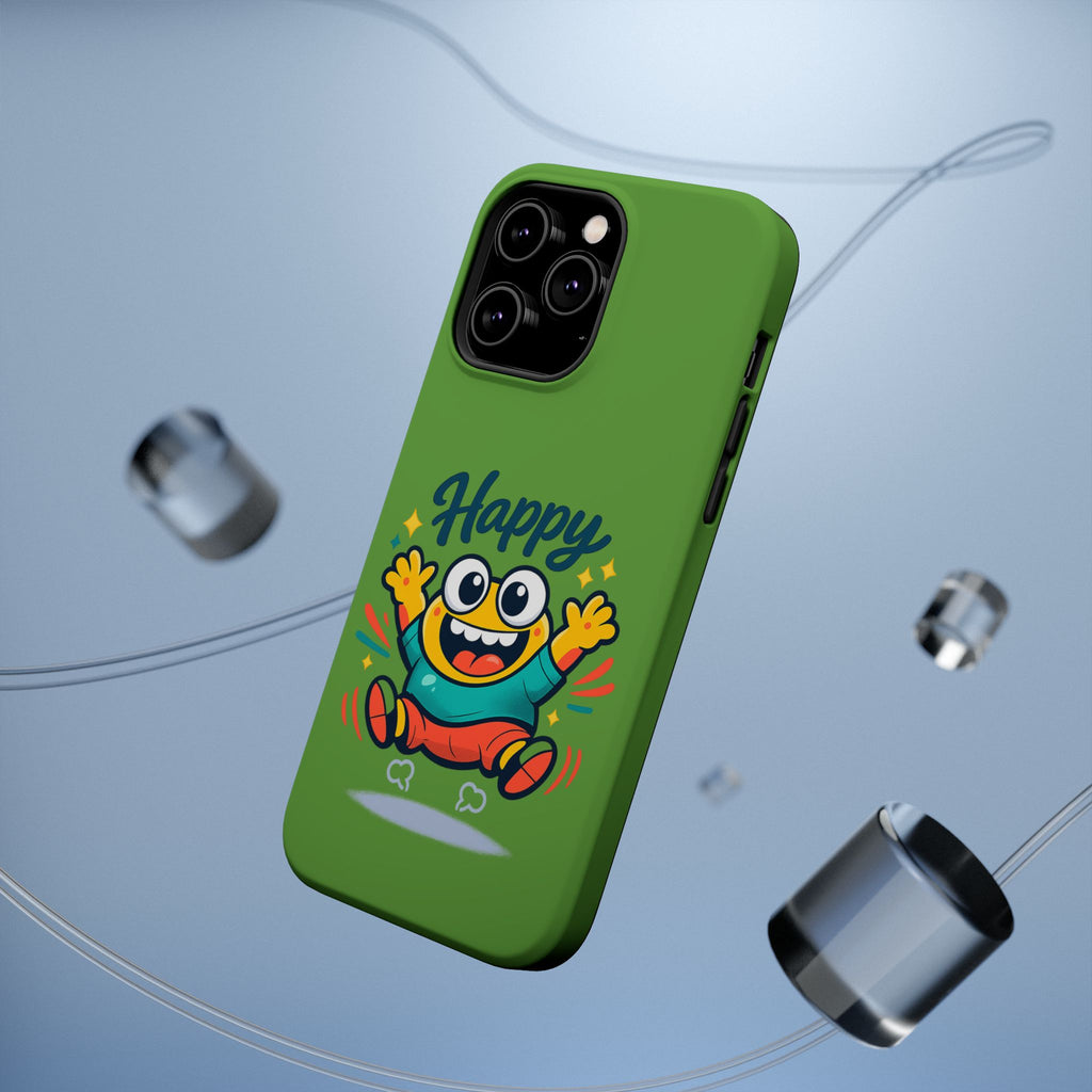 Happy Monster Magnetic Impact-Resistant Phone Case