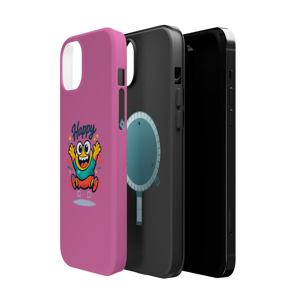 Happy Monster Magnetic Impact-Resistant Phone Case