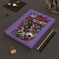 No Risk No Glory Soccer Hardcover Journal — Motivational Football Notebook for Players & Fans