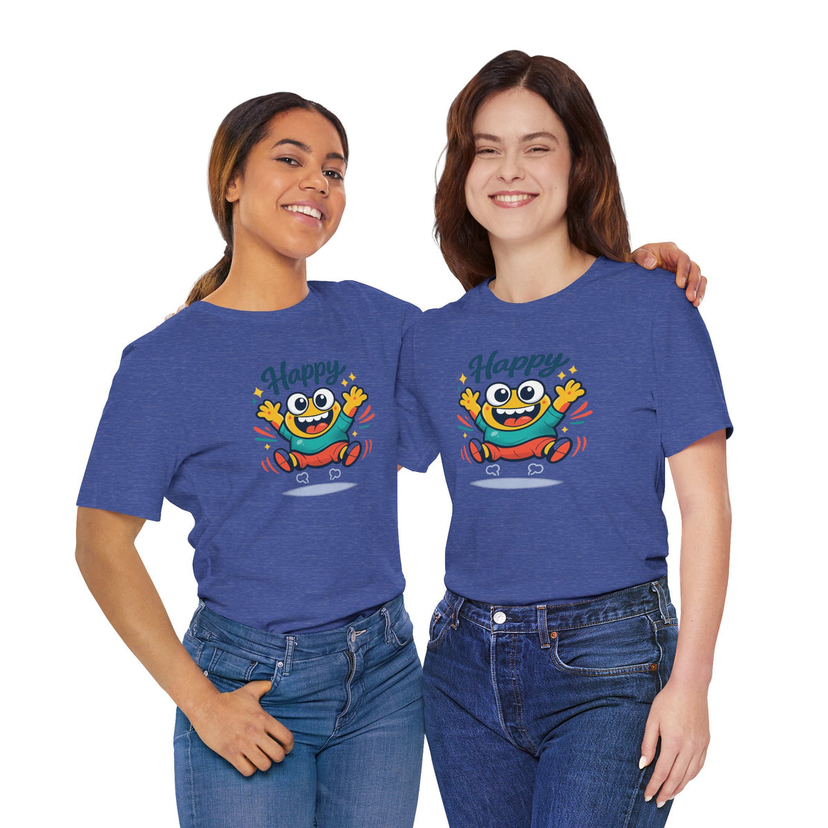 Happy Mood Blob T Shirt Cute Kawaii Graphic Tee