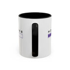 Accent Coffee Mug — "Hot Take Loading" Progress Bar Coffee Mug