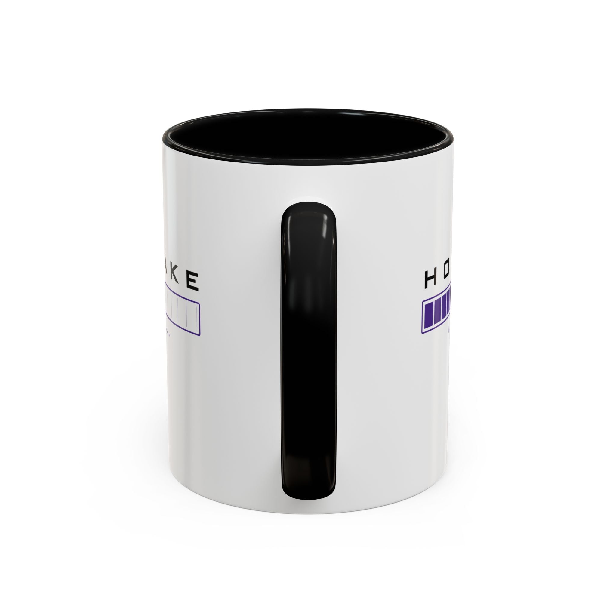Accent Coffee Mug — "Hot Take Loading" Progress Bar Coffee Mug