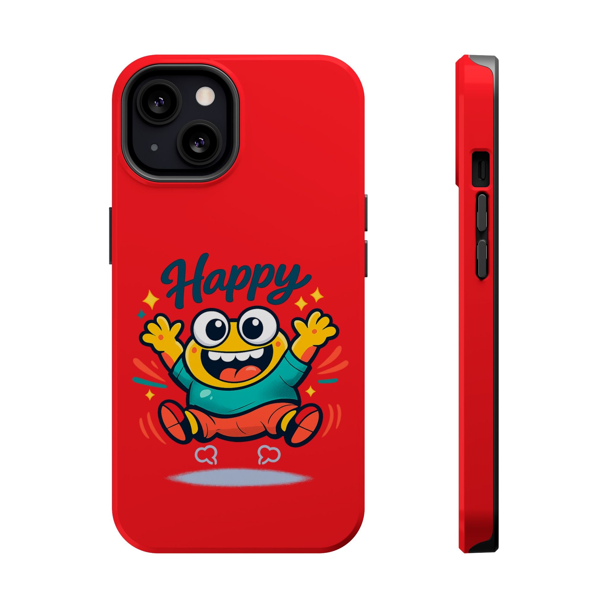Happy Monster Magnetic Impact-Resistant Phone Case