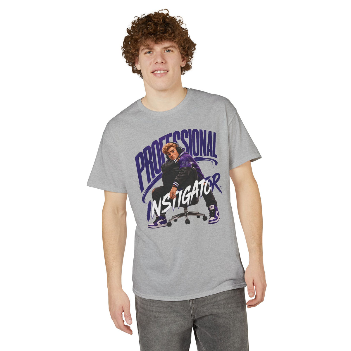 Hot Take Central Professional Instigator Jake Graphic T Shirt