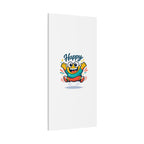 Happy Blob Cartoon Canvas Bold Kawaii Wall Art