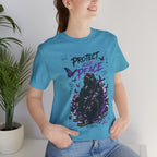Protect Your Peace T-Shirt — Gothic Butterfly Graphic Tee