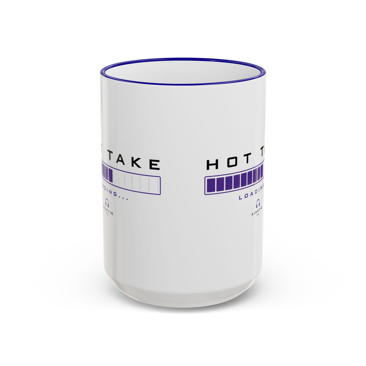 Hot Take Central Hot Take Loading Accent Rim Mug
