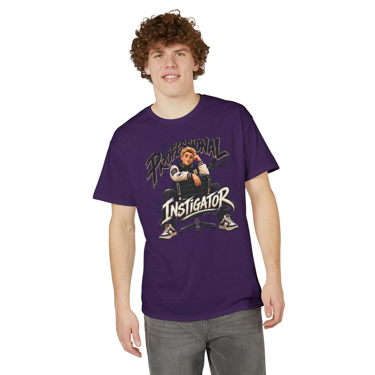 Hot Take Central Professional Instigator Jake Graphic T Shirt