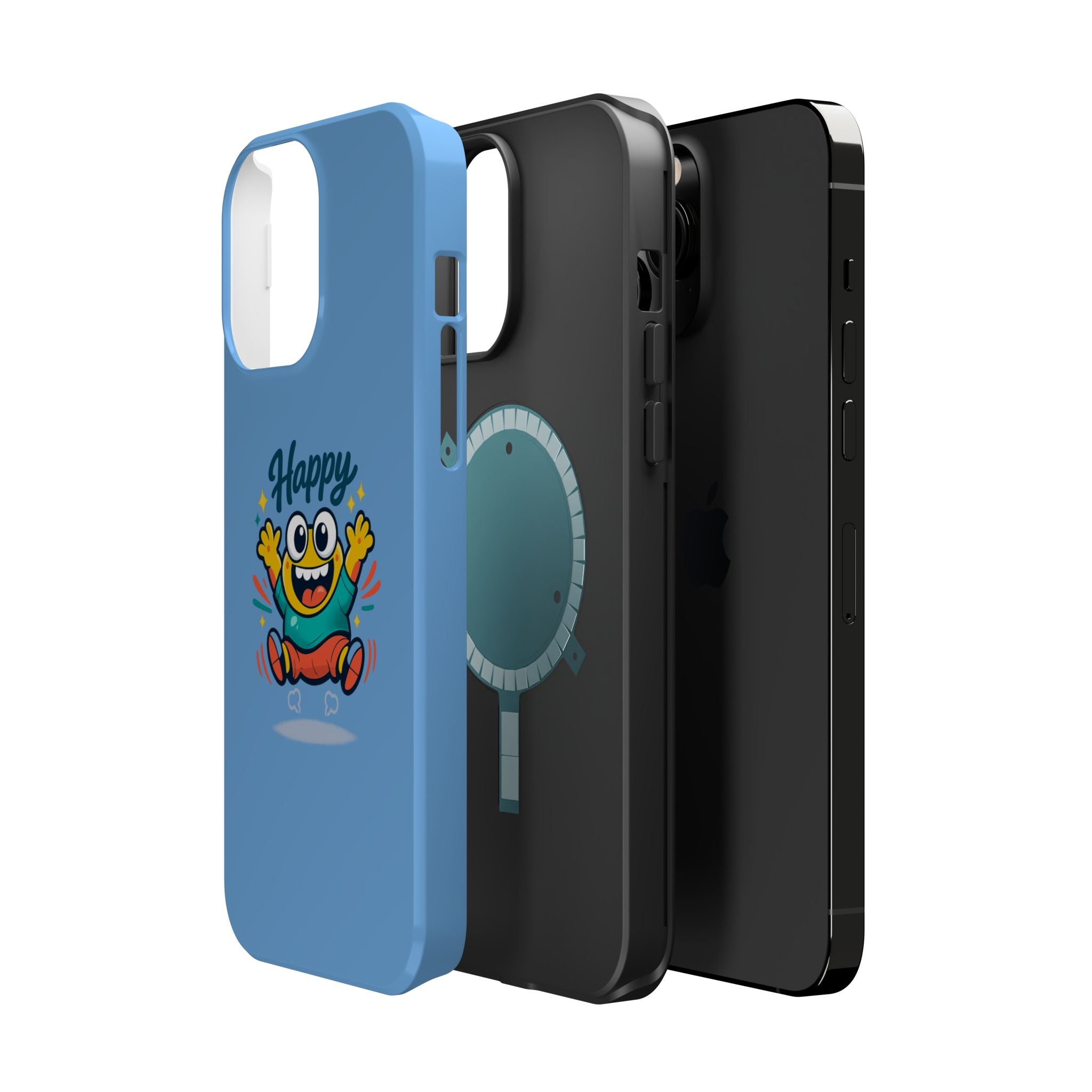 Happy Monster Magnetic Impact-Resistant Phone Case