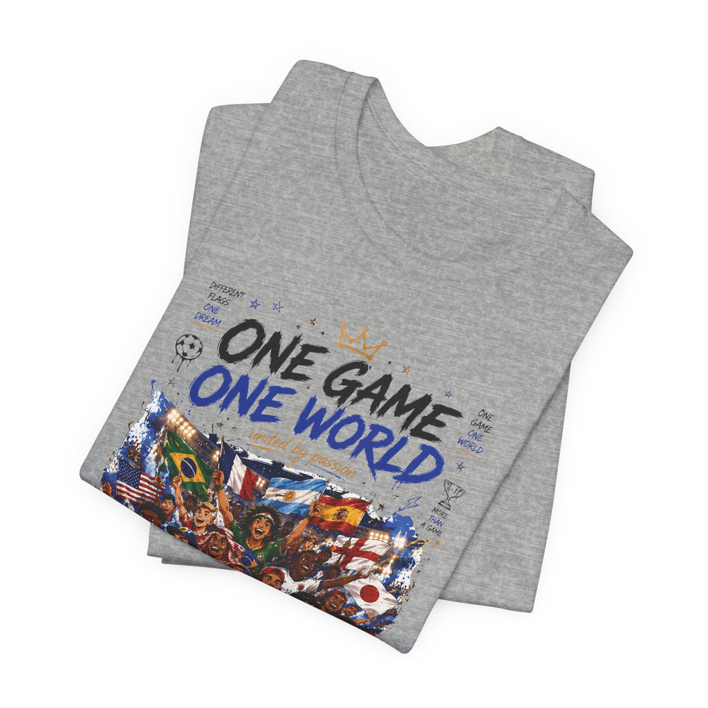 One Game One World Soccer T-Shirt