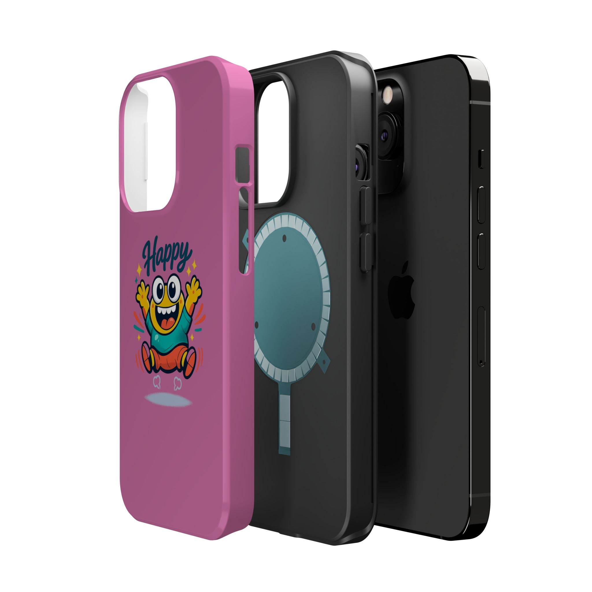 Happy Monster Magnetic Impact-Resistant Phone Case
