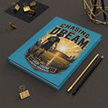 Chasing the Dream Soccer Journal — Personalized Number 10 Hardcover Notebook