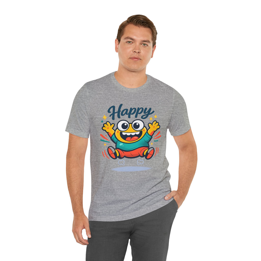Happy Mood Blob T Shirt Cute Kawaii Graphic Tee