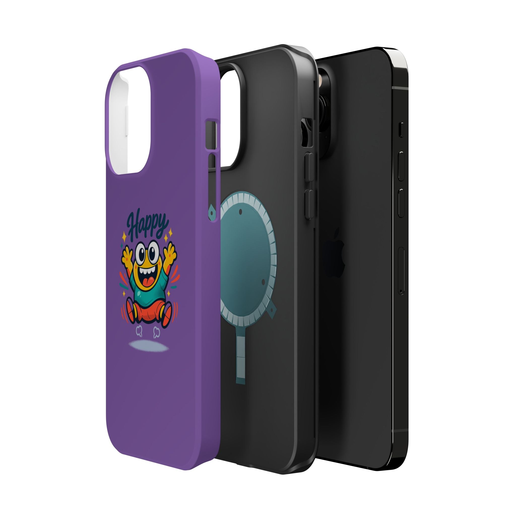 Happy Monster Magnetic Impact-Resistant Phone Case