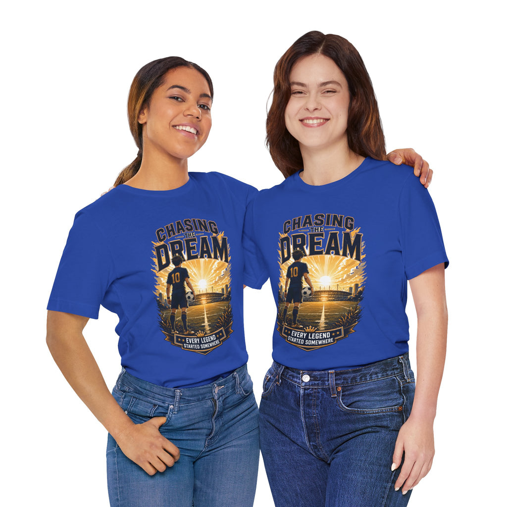 Chasing the Dream Soccer Graphic T Shirt