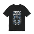 Soccer Player T‑Shirt — "Born for the Big Stage" Football Match Tee