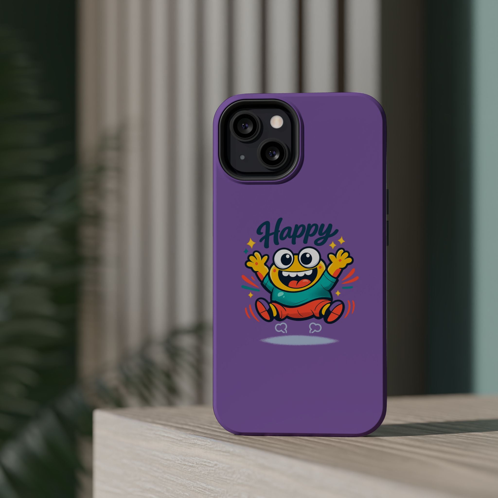 Happy Monster Magnetic Impact-Resistant Phone Case