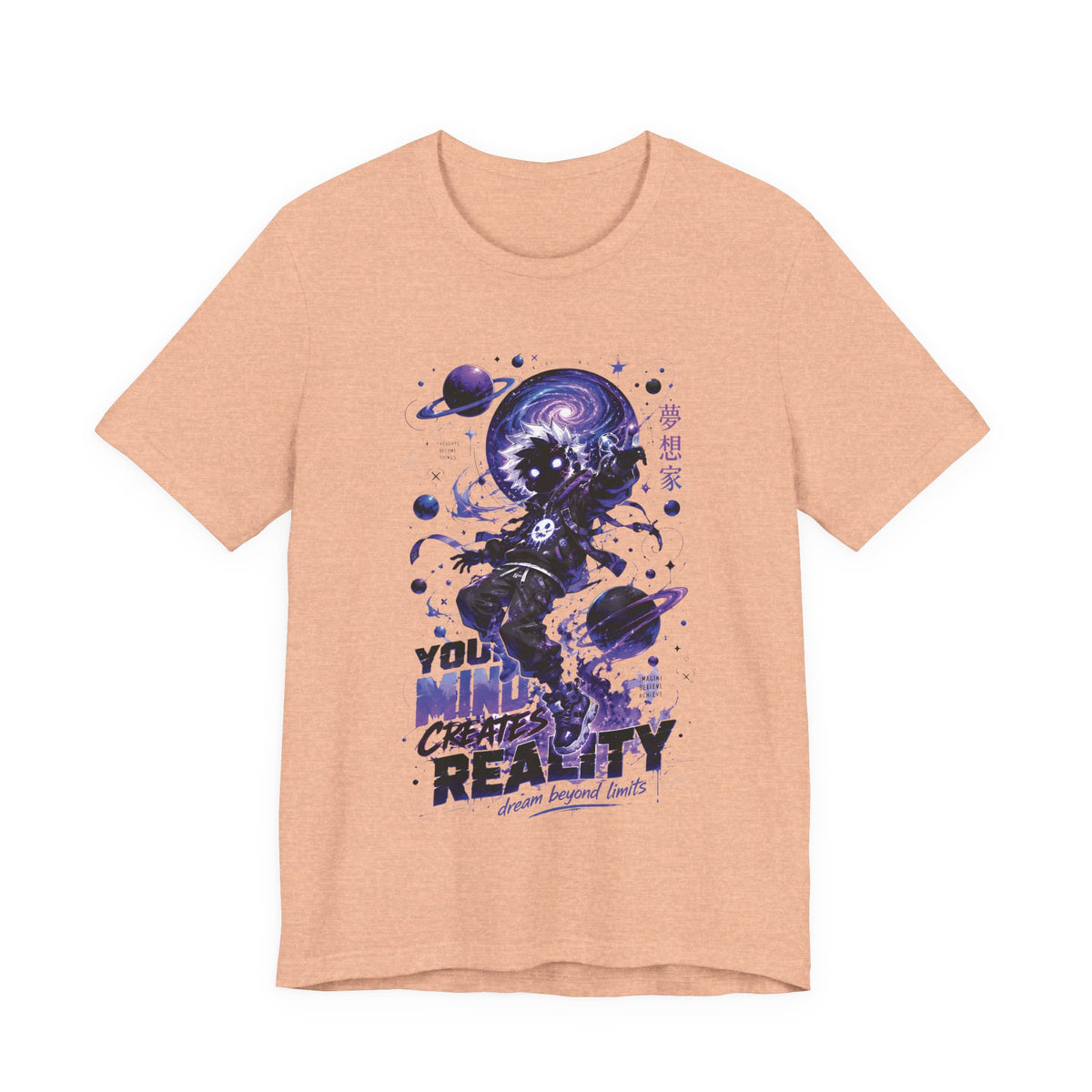 Your Mind Creates Reality Galaxy Graphic T Shirt