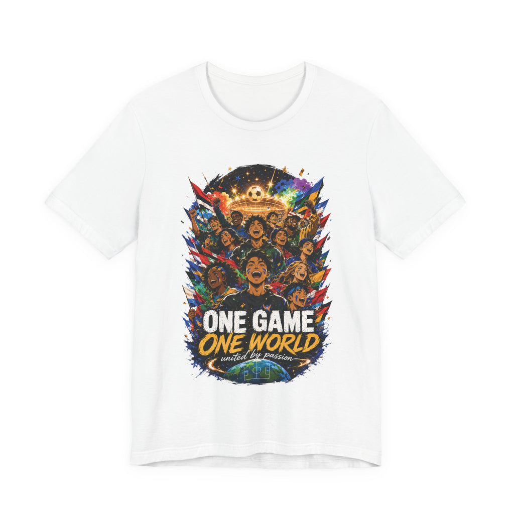 One Game One World Soccer Graphic T Shirt