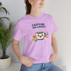 Caffeine and Kindness Tee | office humor, coffee fuel