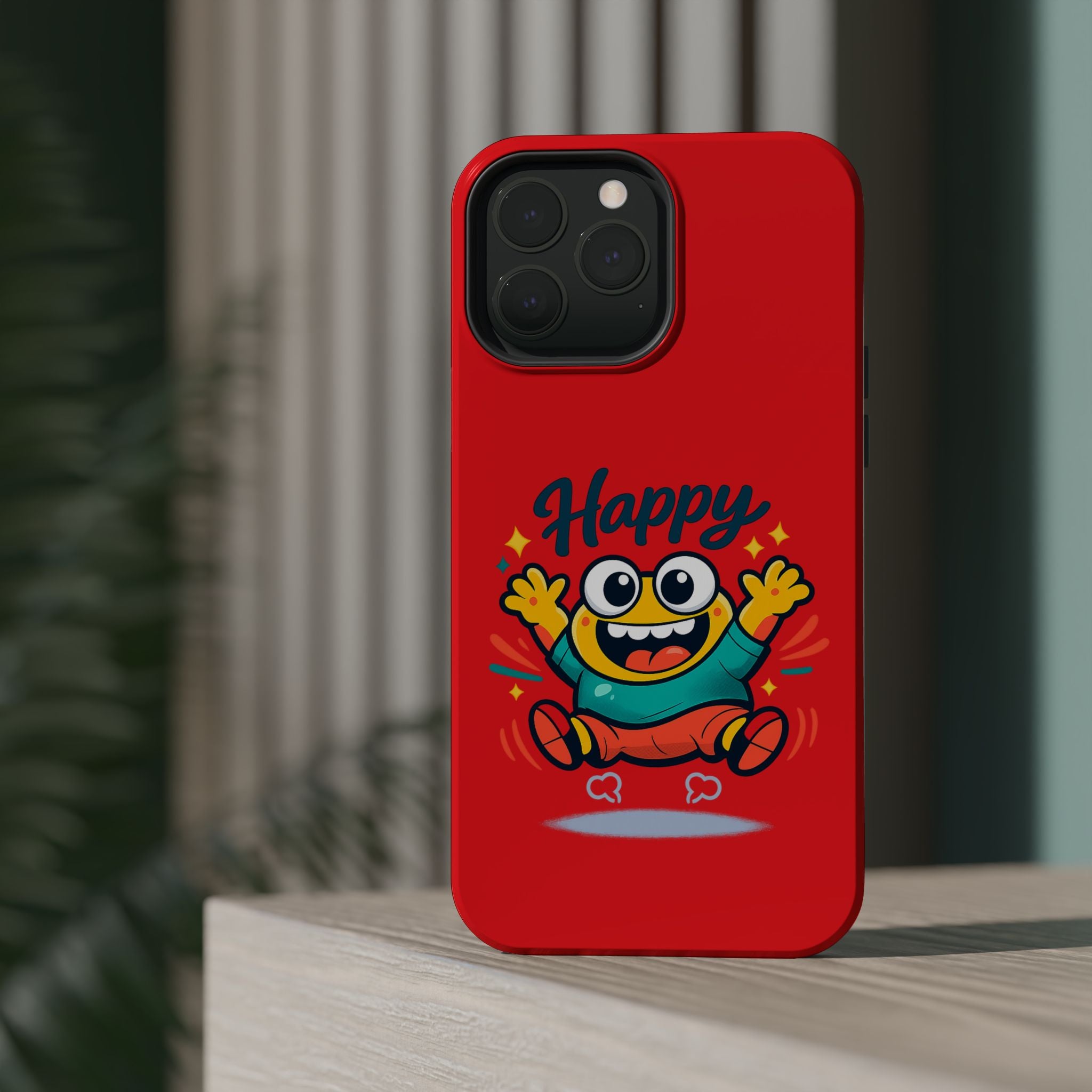 Happy Monster Magnetic Impact-Resistant Phone Case